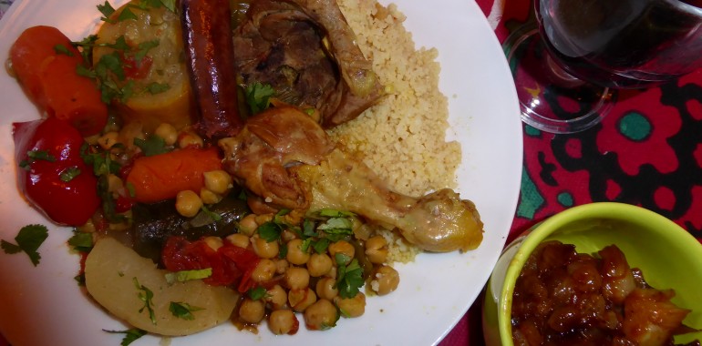 Boite géante d'épices à couscous